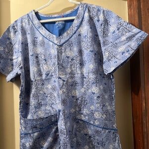 Lovely Lavender Landau scrub top